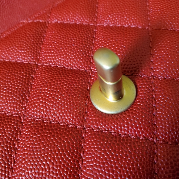 Chanel coco handle red caviar gold hw mini bag - Picture 4 of 15